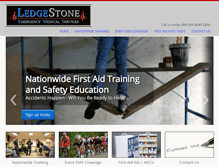 Tablet Screenshot of ledgestoneems.com